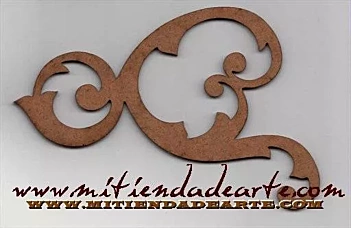 Sylwetka MDF - filigran FLGR008 9