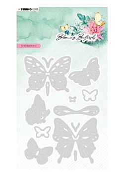 Set de Troqueles Fly Fly Butterfly  Blooming Butterfly Studio Light