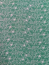 SUPER ANGEBOT **40%** Foamy EVA Schaumstoff Brokat Grün 45x33cm