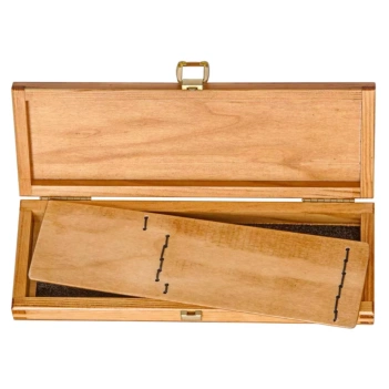 Caja de madera vacía para pinceles cortos Escoda