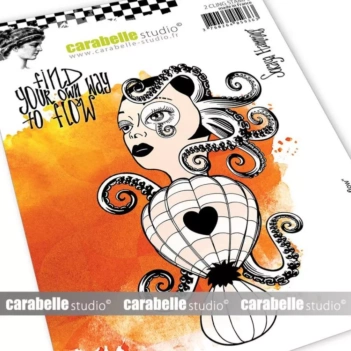 Sello de Caucho Senderos Otoñales Carabelle A6