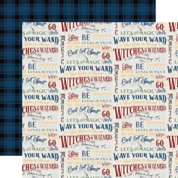 Wave Your Wand Paper Wizards & Company Echo Park 30x30cm