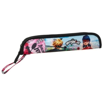 Portaflautas Ladybug Y Cat Noir