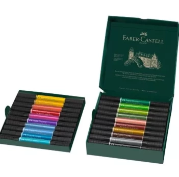 Faber-Castell Etui 20 Markern Pitt Artist Pen Dual  
