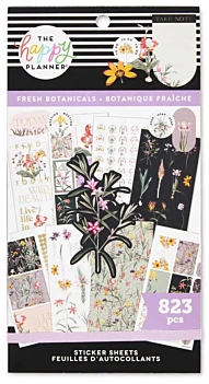 Super Pack Stickers Fresh Botanicals Happy Planner