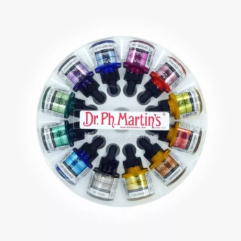 Iriserende kleurenkalligrafieset # 01 1,0 oz Dr. Ph. Martin s

