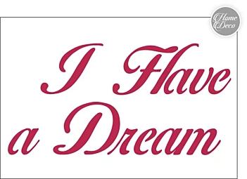 SUPER OFERTA **60%** Plantilla de Stencil Frase Inglés Stamperia 44x30cm