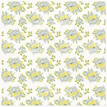 Açafrões de papel pergaminho Fabrika Decoru 30x30cm