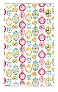 Papel de Arroz Clocks Magic Wonderland PapersForYou 54x33cm