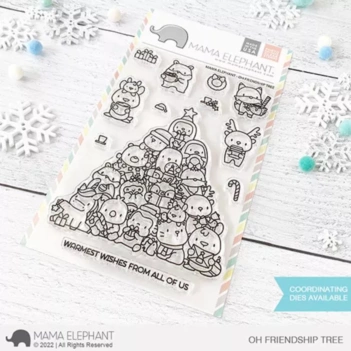 Oh Friendship Tree Mama Elephant Clear Stamp Set