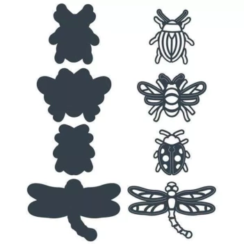 Troqueles Never be Afraid to Stand Out Garden Visitors Paper Boutique


