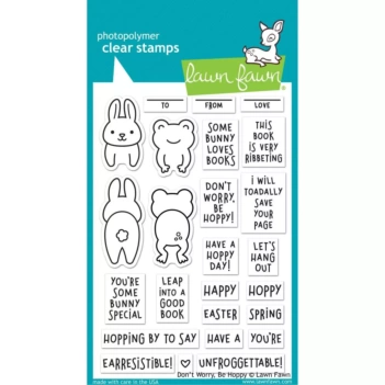 Transparante stempels Zeg wat? Spring Critters Gazon Fawn


