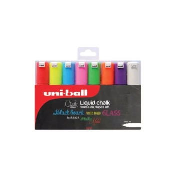 Set de 8 Rotuladores PWE8K Uni Chalk Posca