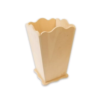 SUPER ANGEBOT **40%** Schirmständer aus Holz 32x21cm