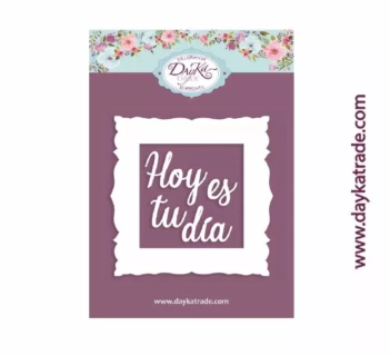 Silueta de cartón Filigrana Mi Primera Comunión Dayka

