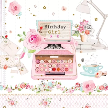 Servilletas de Papel Carta de Cumpleaños 33x33cm