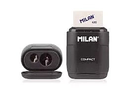 Sacapuntas con goma Compact 1918 Milan