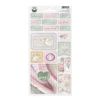 P13 Precious Chipboard Stickers 