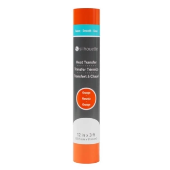 Transfer para tela Smooth Naranja Silhouette 12"