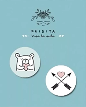 Chapas ¡Me Gustas Tú! Fridita