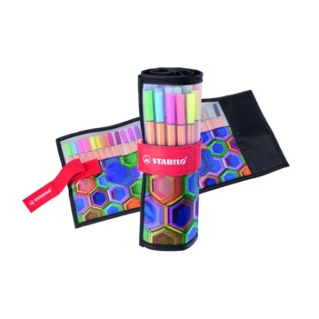 Estuche Rollerset Arty 25 Rotuladores STABILO Point 88