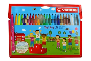 Set 24 Rotuladores STABILO Trio A-Z