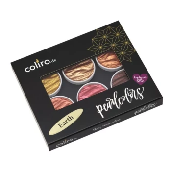 Coliro Finetec Erdperlenfarben 6 Pigment-Set