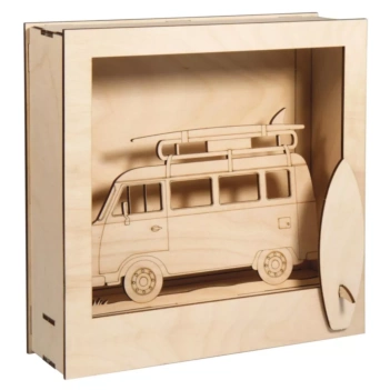 Rayher 3D Kit Houten Camper