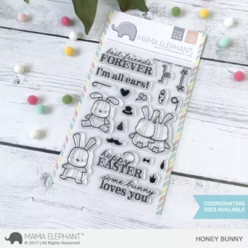 Set di timbri trasparenti Lettere iconiche Mama Elephant