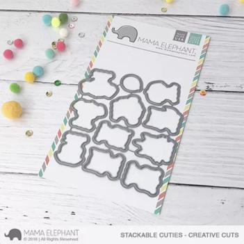 Troquel The Cat's Meow Mama Elephant