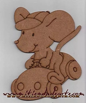 MDF Silhouette - IIFLR050 Mouse over car