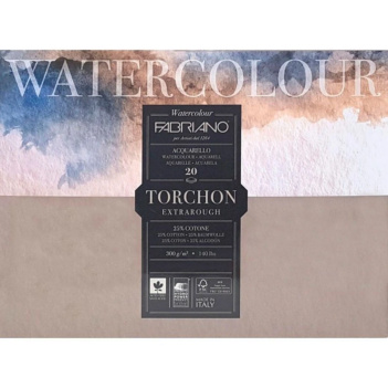 Torchon Fabriano Pad do akwareli 18x24cm 300g/m²