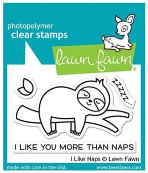 Sellos Transparentes I Like Naps Lawn Fawn