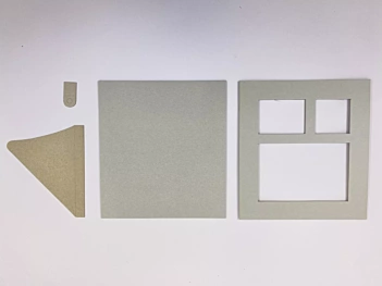 SUPER DEAL **40%** Cardboard frame with 3 windows