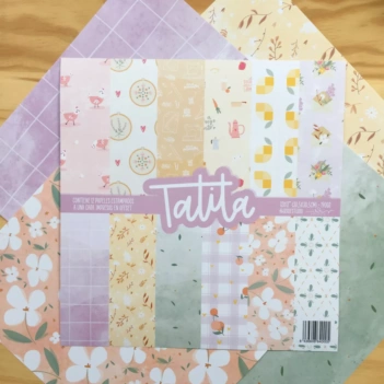 Kit de Scrapbooking Tatita Iriri Estudio 30x30cm