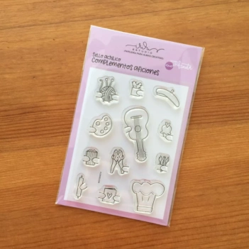 Conjunto de selos Acessórios Hobbies Coleção Infinita Iriri Estudio