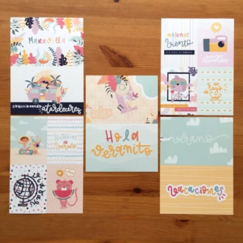 Die-cuts Historias Mogán Iriri Estudio A4
