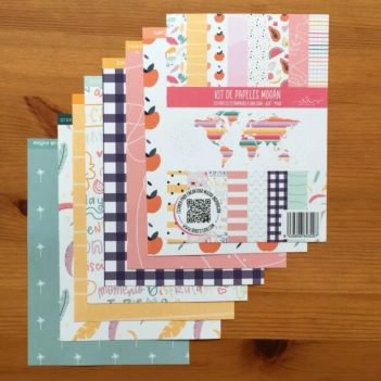 Kit de scrapbooking Mogán Iriri Estudio 15x20cm