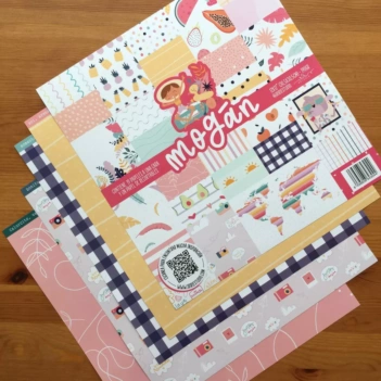 Kit de scrapbooking 20 papiers Mogán Iriri Estudio 30x30cm