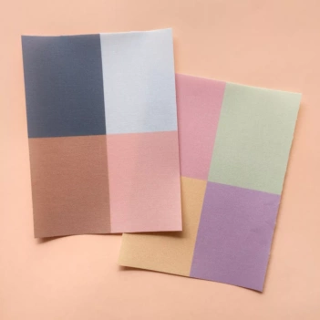Pack 2 telas Mini Cuadros Colección Infinita Iriri Estudio 15x20cm