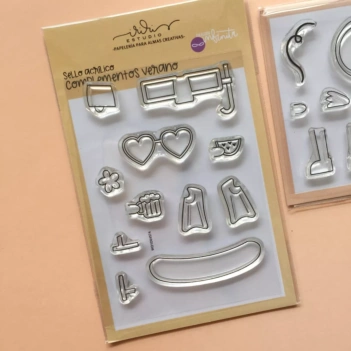 Set de sellos Cuerpo Turrón Colección Infinita Iriri Estudio