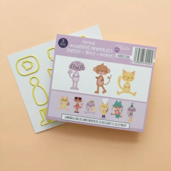 Iriri Estudio Colección Infinita Stanzschablone Tierkörper 1