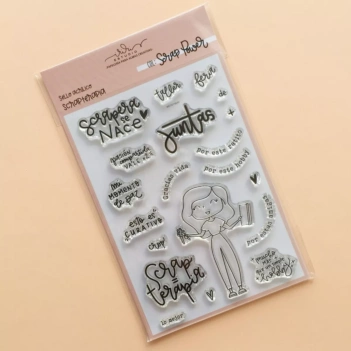 Set de sellos Scrapterapia Scrap Power Iriri Estudio
