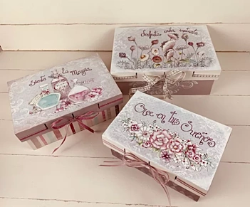 Kit 2 Cajas Prediseñadas Siente la magia Dayka