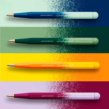 Bolígrafo handmade Gradient Edition Drehgriffel Leuchtturm1917 0.5mm