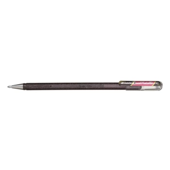 Pentel Hybrid Dual Metallic Black Gel Pen