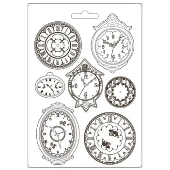 Molde Flexible Relojes Romantic Garden of Promises Stamperia 21x29cm