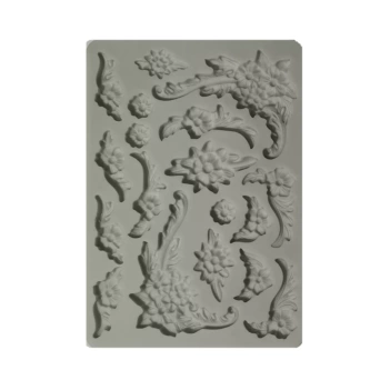 Siliconen mal Bloemen Precious Stamperia A5