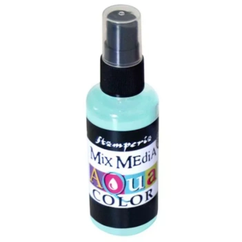 Stamperia Ink Spray Aquacolor Water Green 60ml