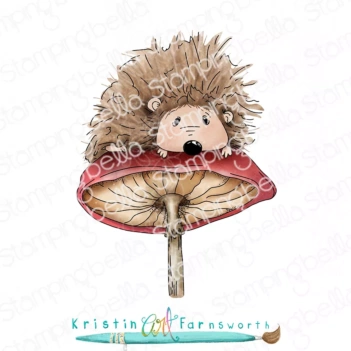 Sello Mushroom Border Stamping Bella
